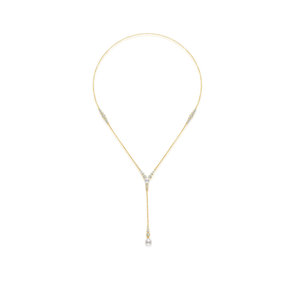 Top Grade Edison Pearl Necklace WN00646| BUBBLE - PEARLY LUSTRE