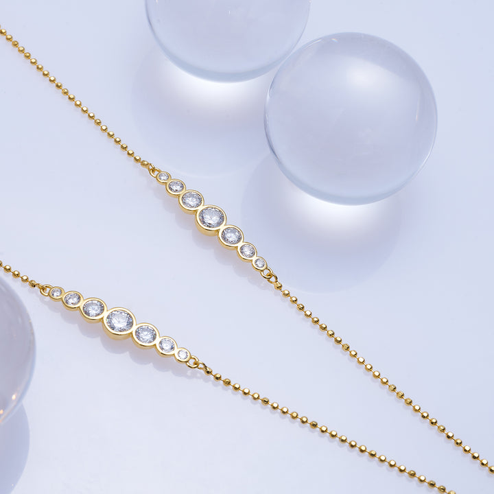 Top Grade Edison Pearl Necklace WN00646| BUBBLE - PEARLY LUSTRE