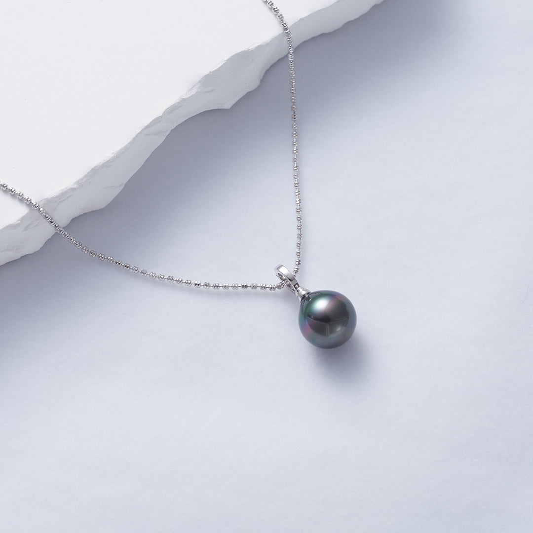 Top Lustre Tahitian Pearl Necklace WN00657 | Mix&Match - PEARLY LUSTRE