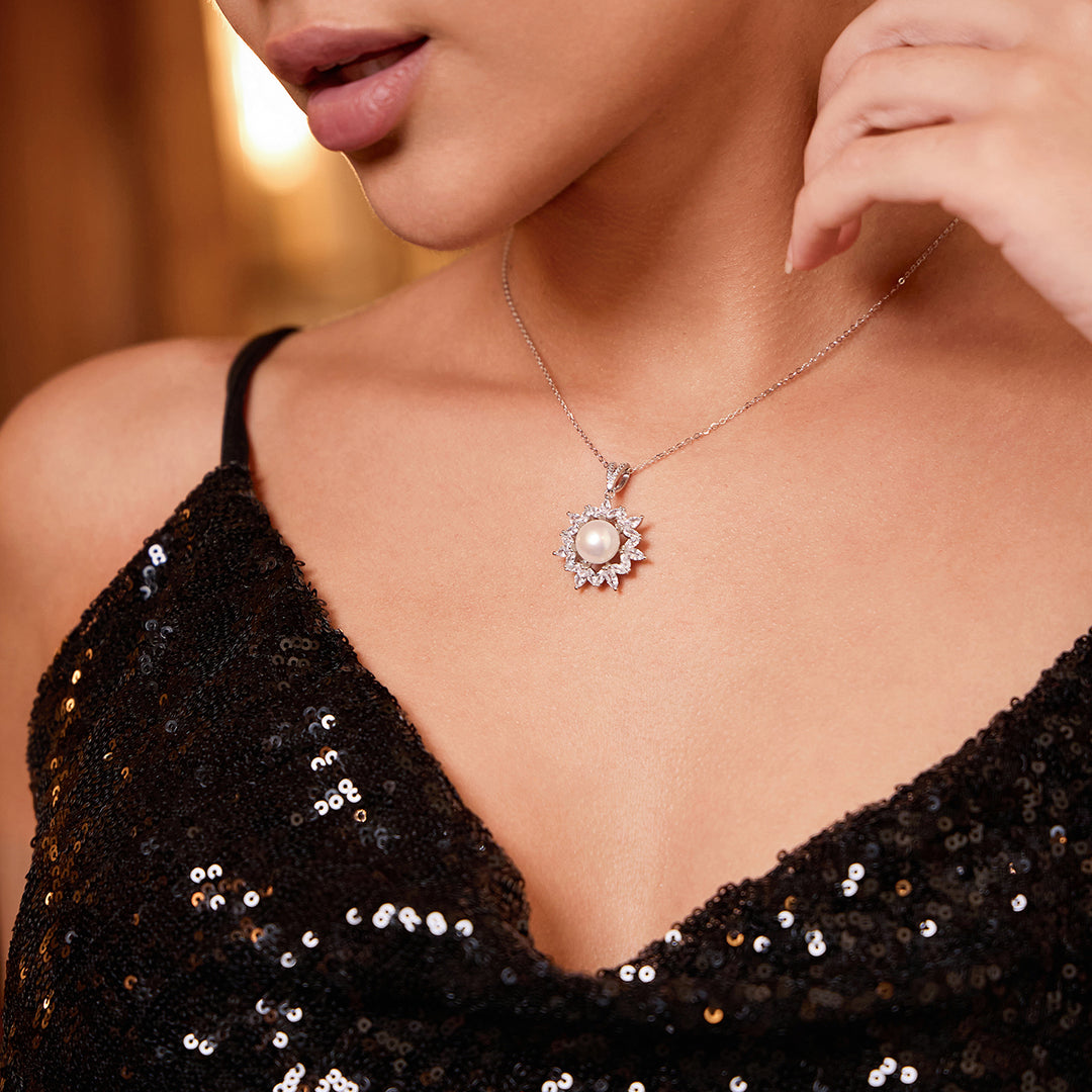 Top Grade Freshwater Pearl Necklace WN00666 | CELESTE - PEARLY LUSTRE