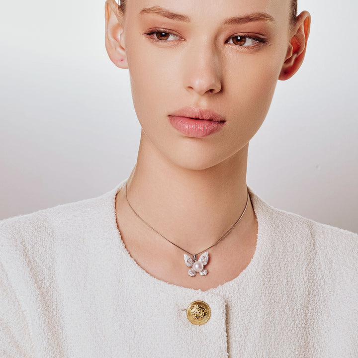 Elegant Freshwater Pearl Necklace WN00670 | GARDENS - PEARLY LUSTRE