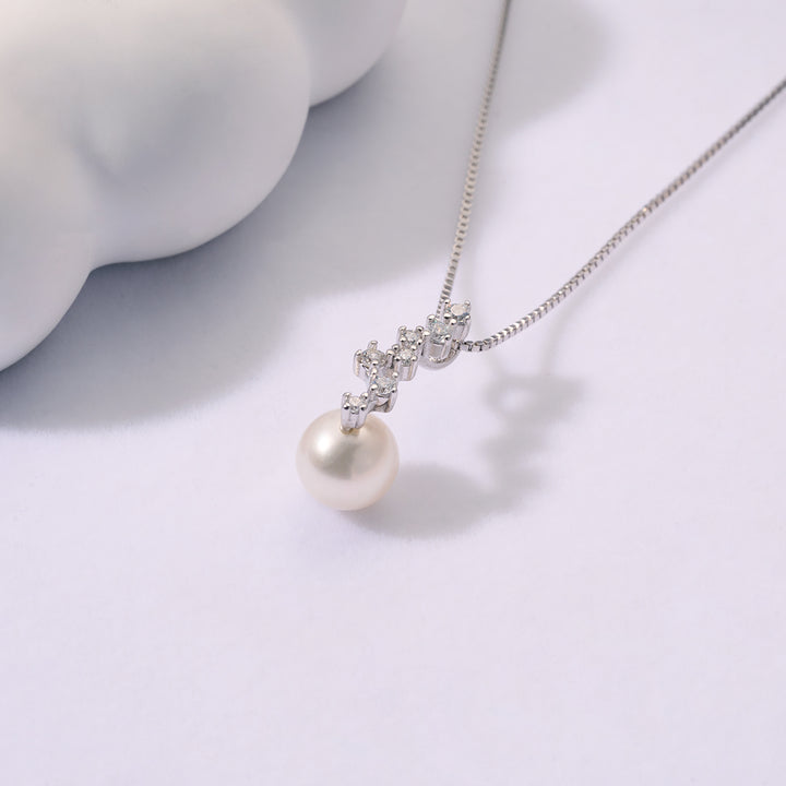 New Yorker Freshwater Pearl Set WS00118 | STARRY - PEARLY LUSTRE