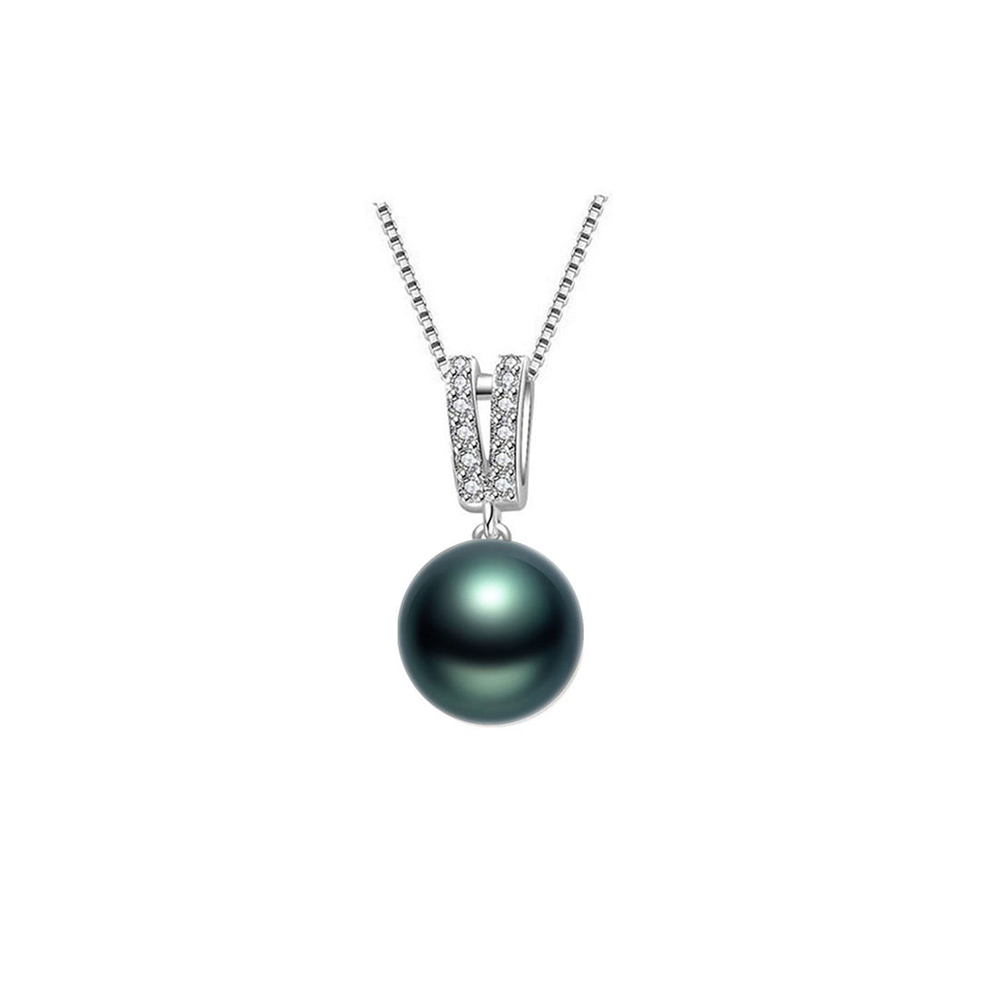 Elegant Tahitian Pearl Necklace WN00706 - PEARLY LUSTRE