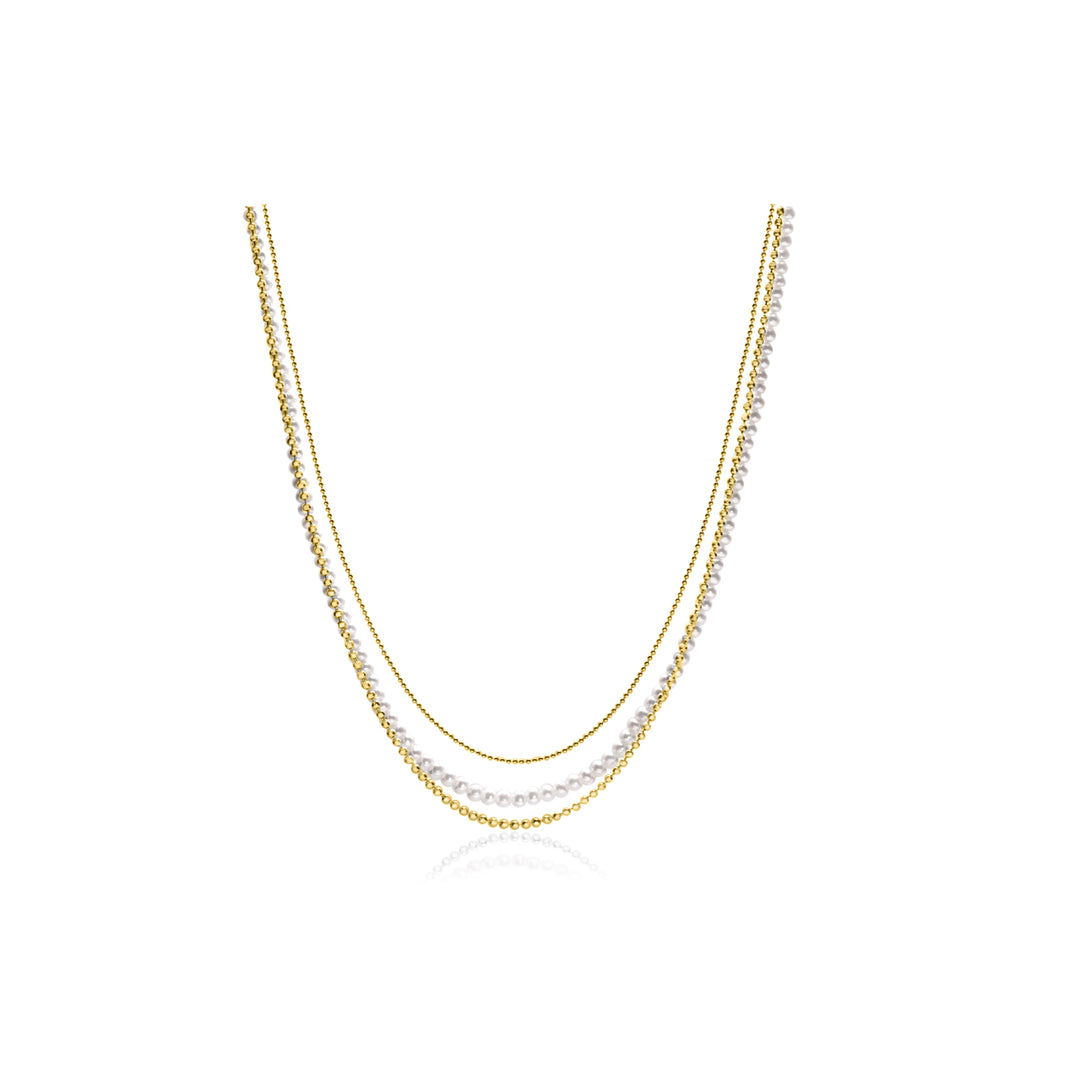 Freshwater Pearl Necklace WN00712 | Mix & Match - PEARLY LUSTRE