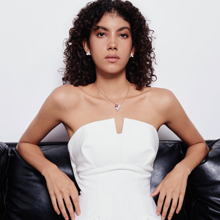 Top Grade Freshwater Pearl Earrings WE00857 | BLOOM - PEARLY LUSTRE