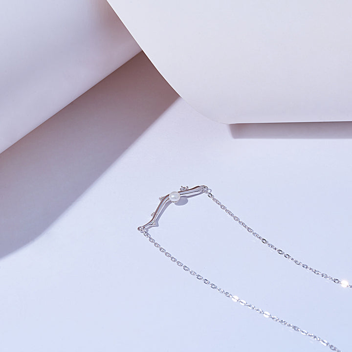 Top Grade Freshwater Pearl Necklace WN00785 | ROSE - PEARLY LUSTRE