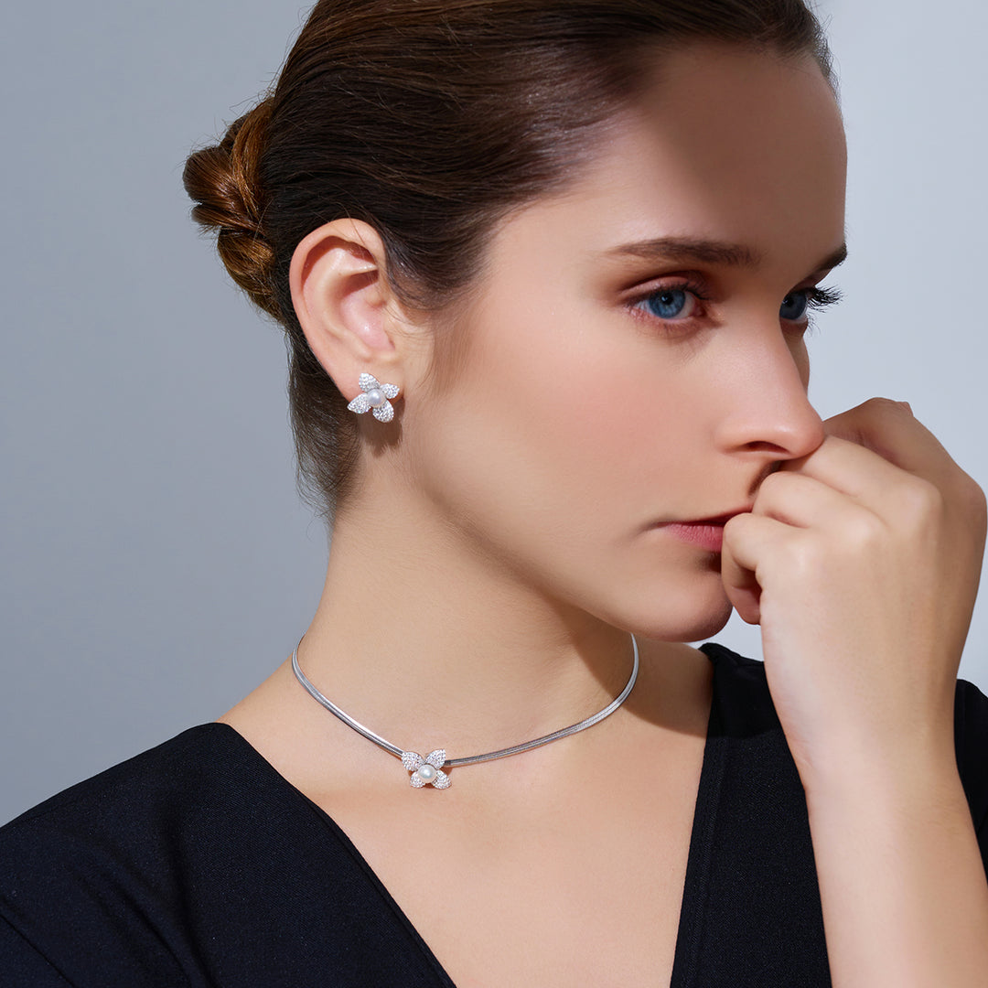 Top Grade Freshwater Pearl Necklace WN00808 | BLOOM - PEARLY LUSTRE
