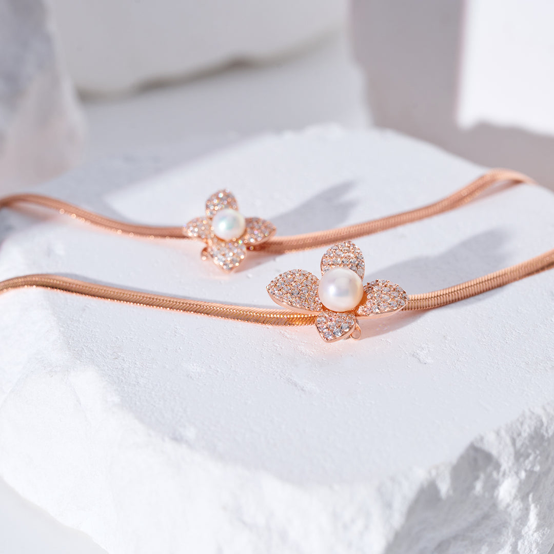 Top Grade Freshwater Pearl Necklace WN00807 | BLOOM - PEARLY LUSTRE