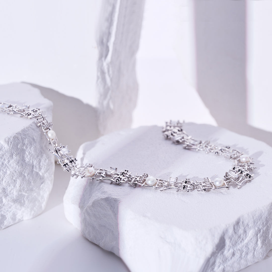 Top Grade Freshwater Pearl Necklace WN00812 | TWEED - PEARLY LUSTRE