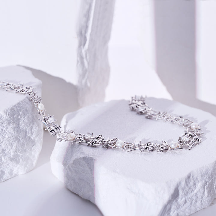 Top Grade Freshwater Pearl Necklace WN00812 | TWEED - PEARLY LUSTRE