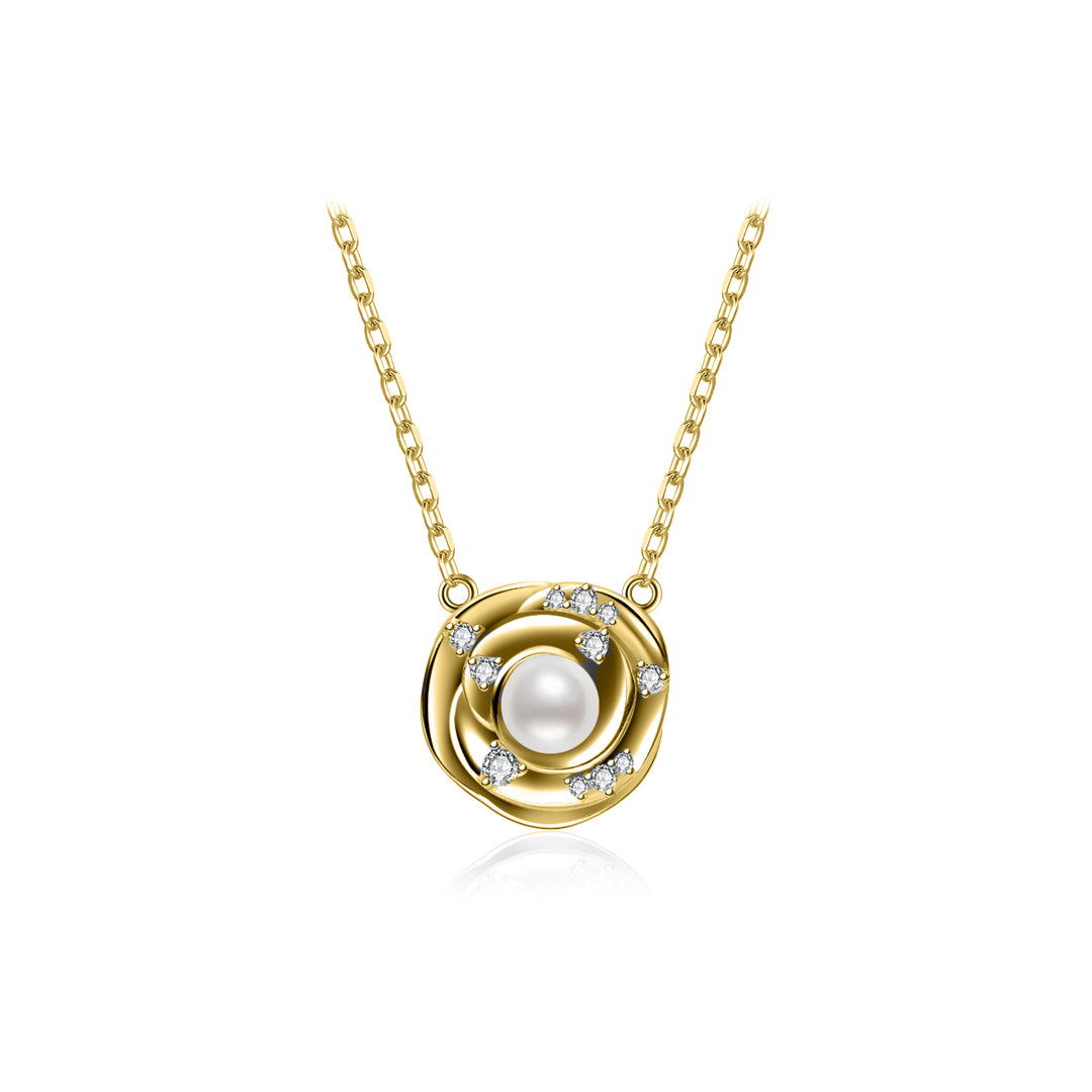 Top Grade Freshwater Pearl Necklace WN00824 | ROSE - PEARLY LUSTRE
