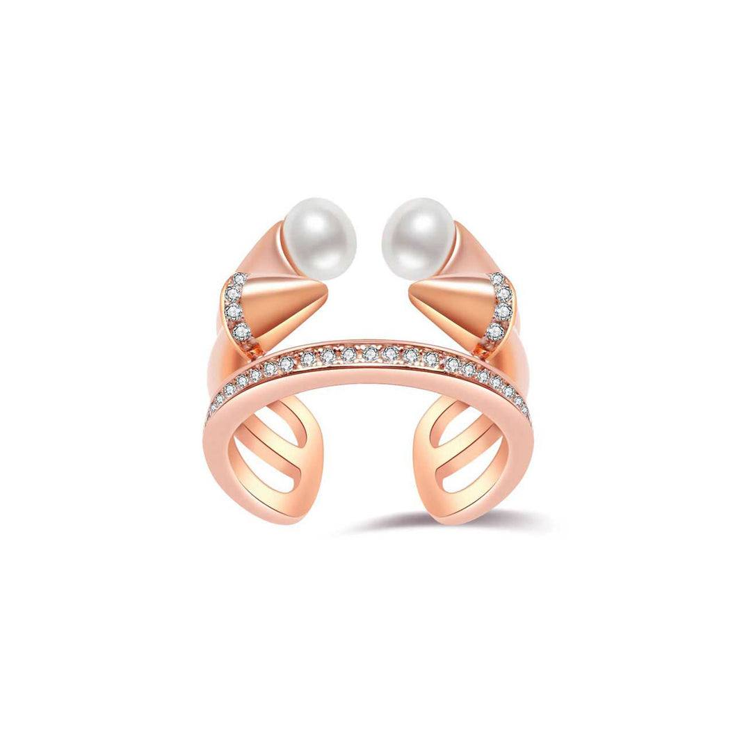 Asian Civilisations Museum Freshwater Pearl Ring WR00013 | ACM Collection - PEARLY LUSTRE
