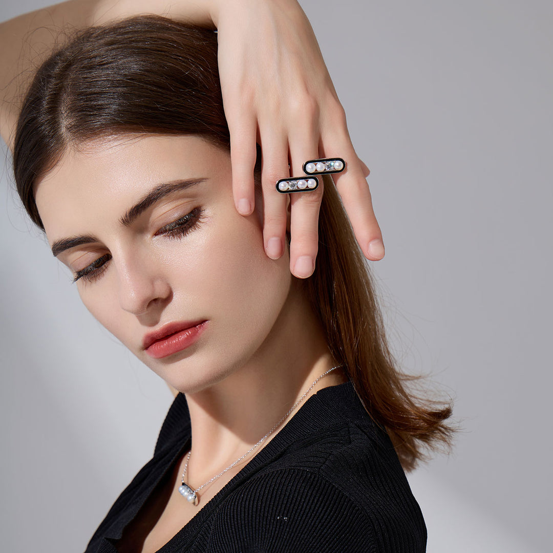 Top Grade Freshwater Pearl Ring WR00222 | DECO - PEARLY LUSTRE