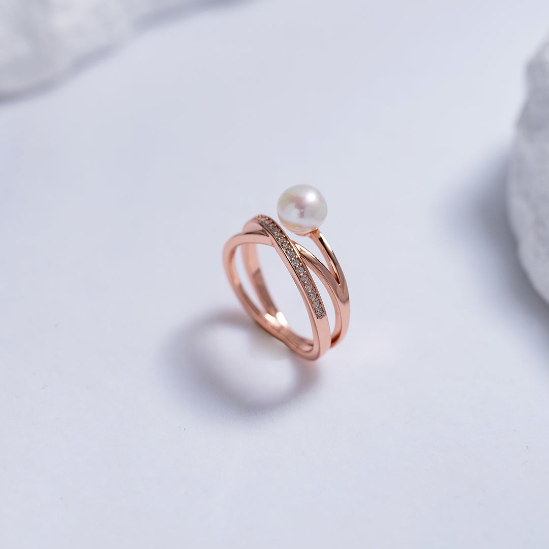 Freshwater Pearl Ring WR00201 | CONNECT - PEARLY LUSTRE