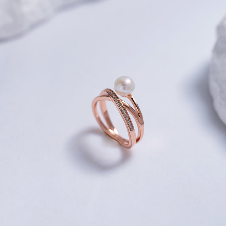 Freshwater Pearl Ring WR00201 | CONNECT - PEARLY LUSTRE