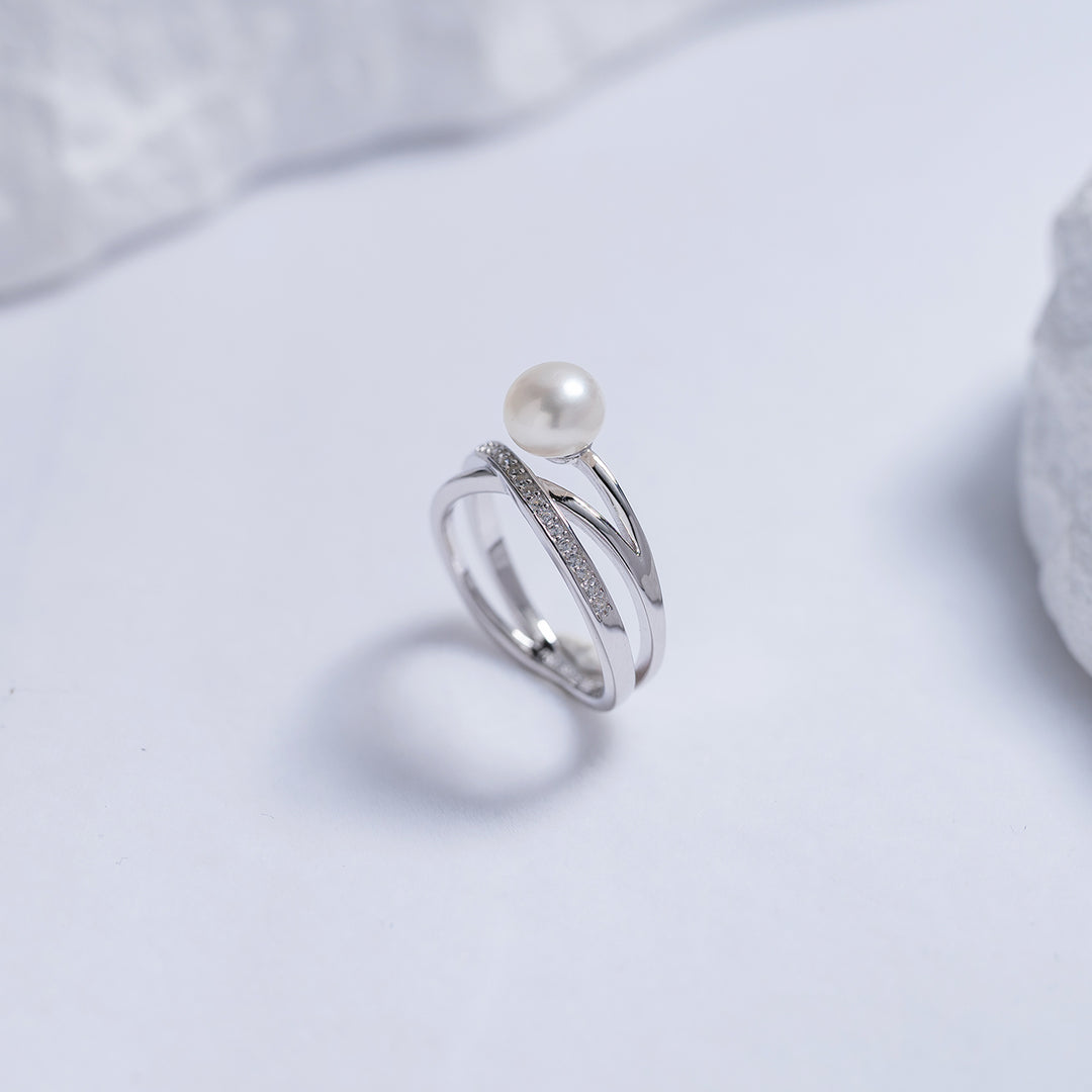 Freshwater Pearl Ring WR00226 | CONNECT - PEARLY LUSTRE