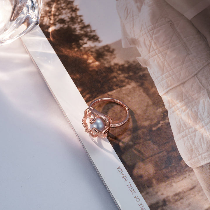 Freshwater Pearl Ring WR00233 | Vista - PEARLY LUSTRE