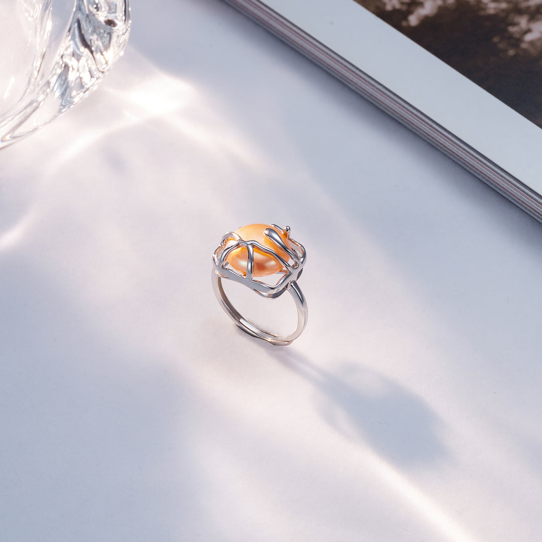 Freshwater Pearl Ring WR00233 | Vista - PEARLY LUSTRE