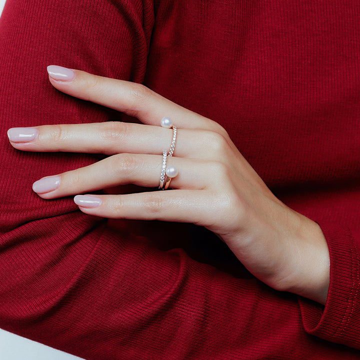 Top Grade Freshwater Pearl Ring WR00247 | CONNECT - PEARLY LUSTRE
