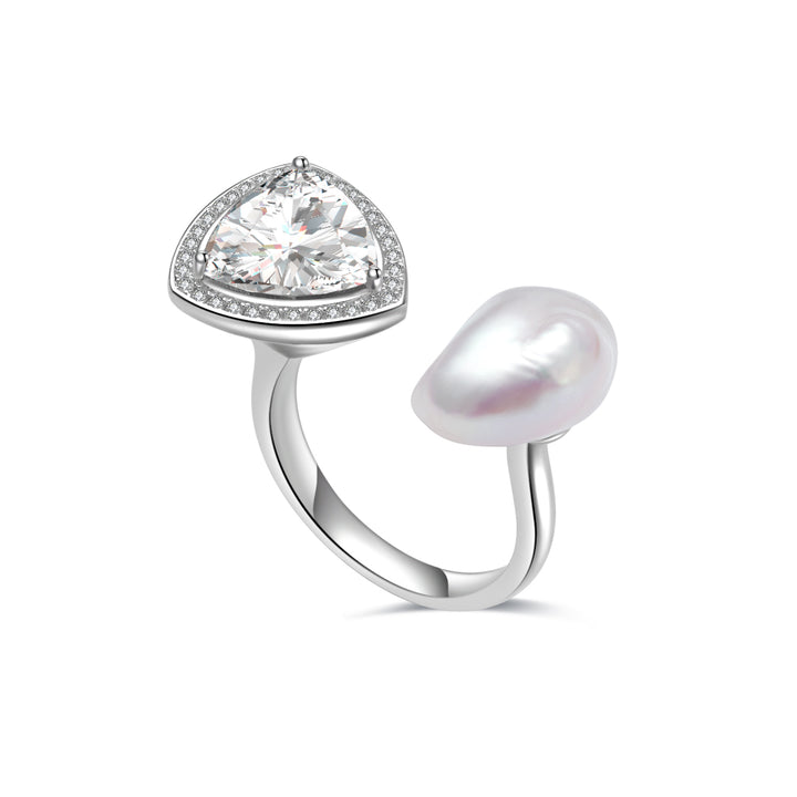 KESHI Pearl Ring WR00268 | EVERLEAF - PEARLY LUSTRE