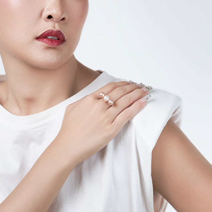 Top Grade  Freshwater Pearl Ring WR00269