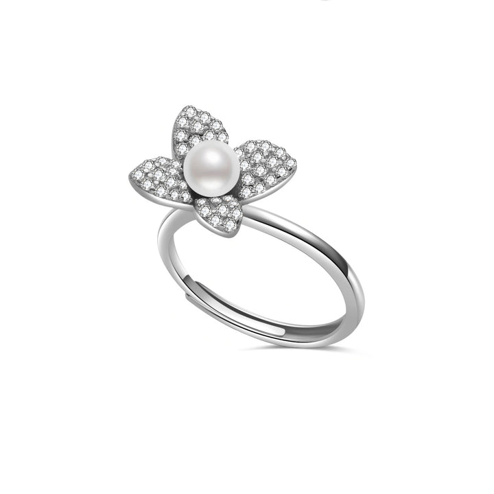 Top Grade Freshwater Pearl Rings WR00308 | BLOOM - PEARLY LUSTRE