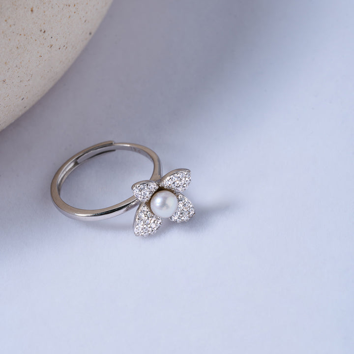 Top Grade Freshwater Pearl Rings WR00308 | BLOOM - PEARLY LUSTRE