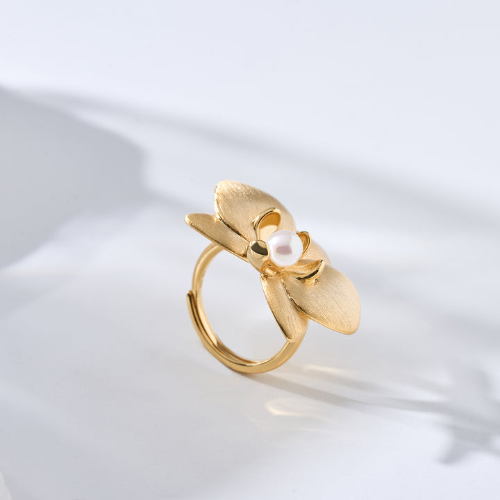 Top Grade Freshwater Pearl Rings WR00317 | ORCHID - PEARLY LUSTRE