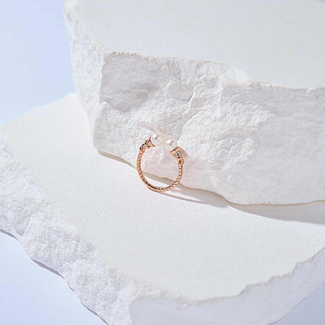 Asian Civilisations Museum Top Grade Freshwater Pearl Ring WR00351 | ACM Collection - PEARLY LUSTRE