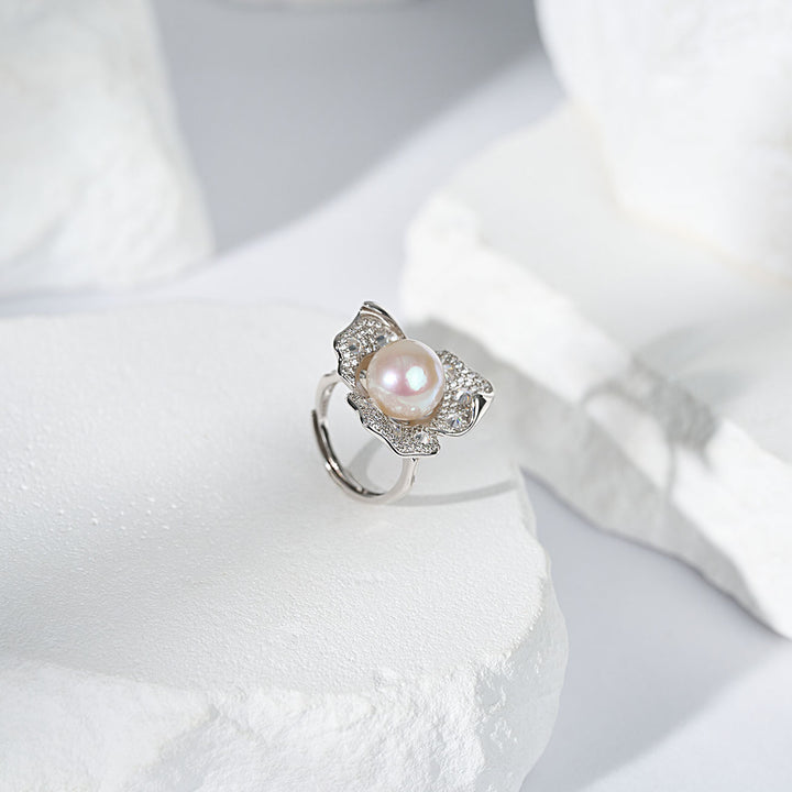 Top Lustre Edison Pearl Ring WR00360 - PEARLY LUSTRE