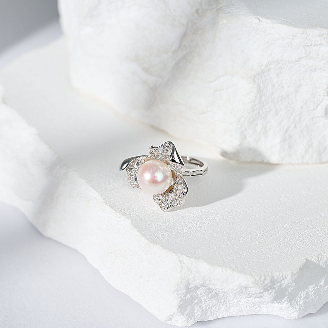 Top Lustre Edison Pearl Ring WR00360 - PEARLY LUSTRE