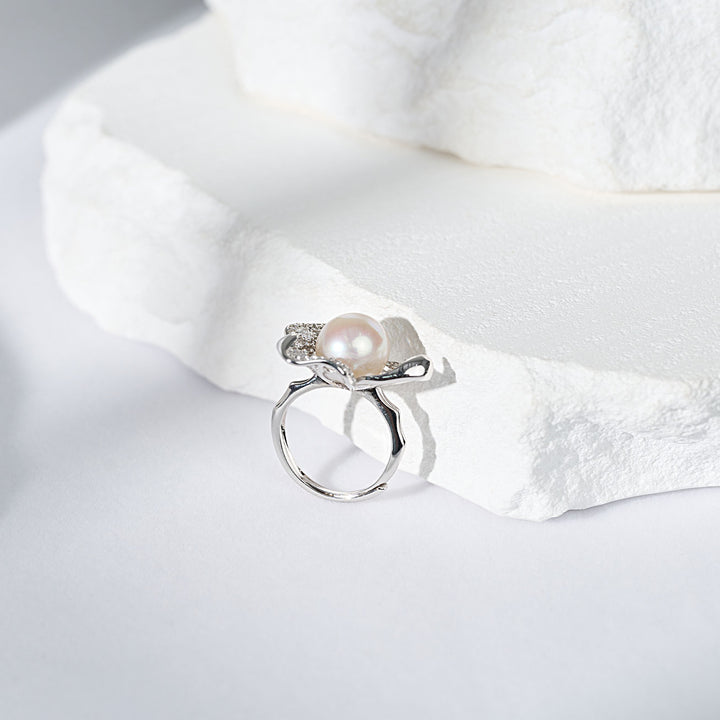 Top Lustre Edison Pearl Ring WR00360 - PEARLY LUSTRE