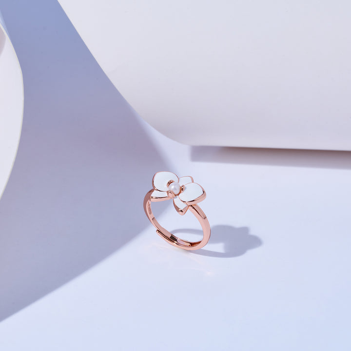 Top Grade Freshwater Pearl Rings WR00369 | ORCHID - PEARLY LUSTRE
