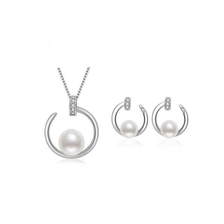 Elegant Freshwater Pearl Set WS00107 - PEARLY LUSTRE