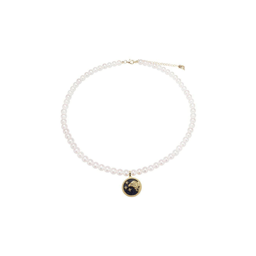 New Yorker Aquarius Freshwater Pearl Necklace WN00152 - PEARLY LUSTRE