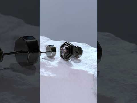 Boucles d'oreilles en perles de Tahiti WE00589 | HEXAGONE