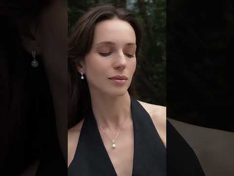 Collier élégant de perles d'eau douce WN00053