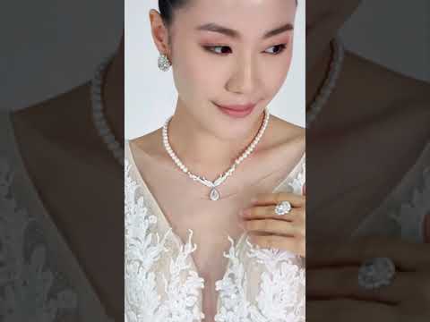 Collier de perles d'eau douce Top Lustre WN00570 | CELESTE