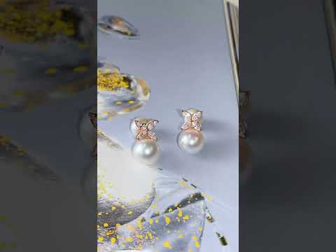 Top Grade Freshwater Pearl Earrings WE00621 | EVERLEAF