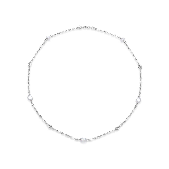New Yorker Keshi Freshwater Pearl Necklace WN00603 - PEARLY LUSTRE