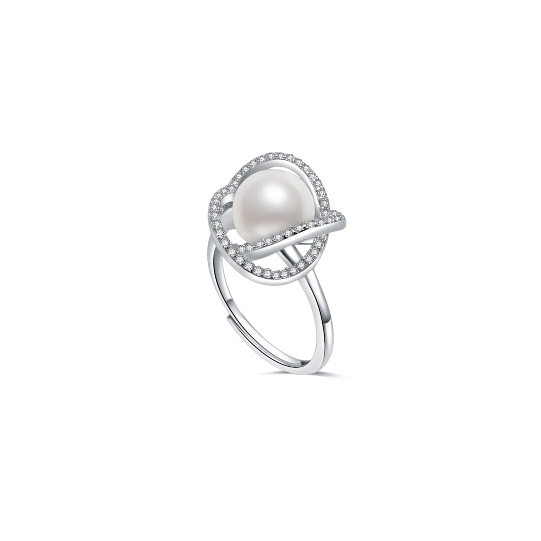 Elegant Freshwater Pearl Ring WR00193 - PEARLY LUSTRE