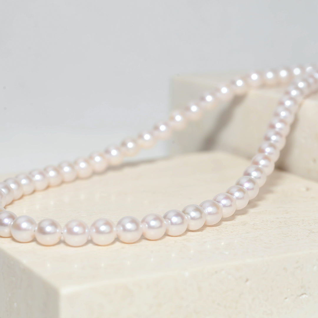 Top Grade Round Japan Akoya HANADAMA Pearl WA00019 - PEARLY LUSTRE