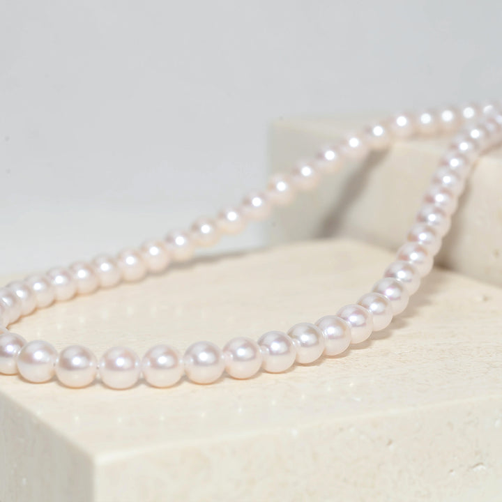 Top Grade Round Japan Akoya HANADAMA Pearl WA00019 - PEARLY LUSTRE