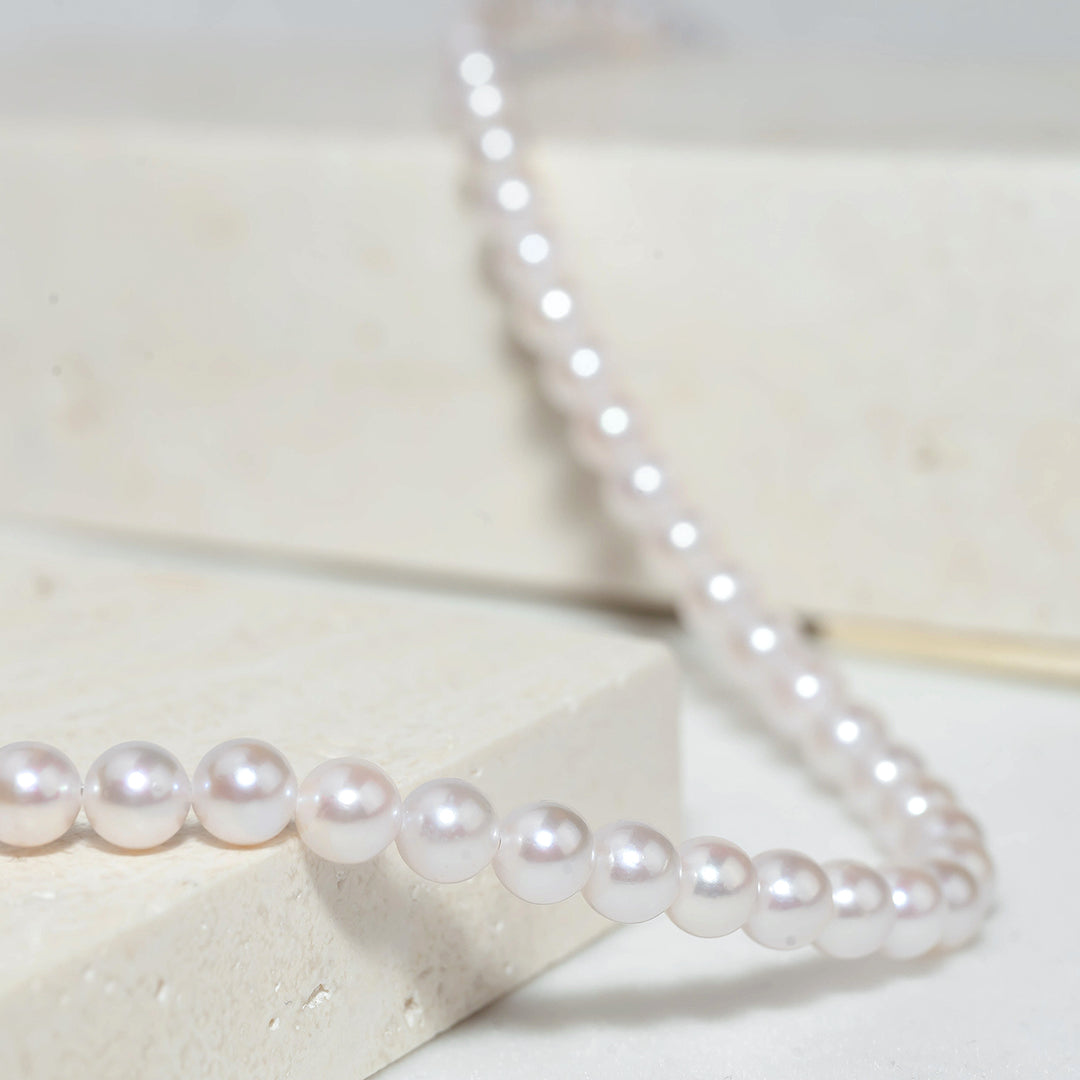 Top Grade Round Japan Akoya HANADAMA Pearl WA00019 - PEARLY LUSTRE