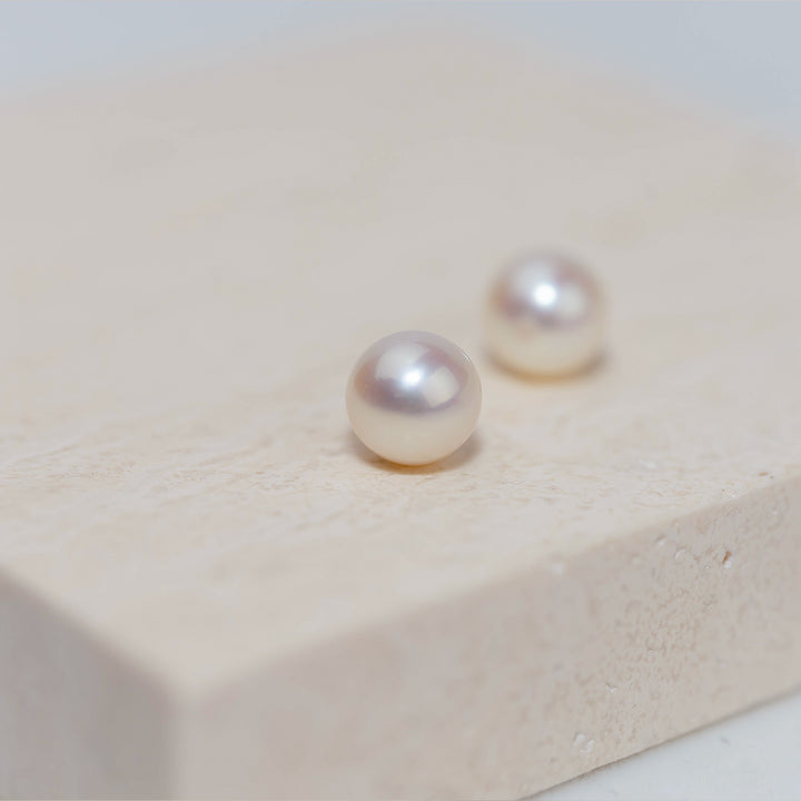 Top Grade Round Japan Akoya HANADAMA Pearl WA00019 - PEARLY LUSTRE