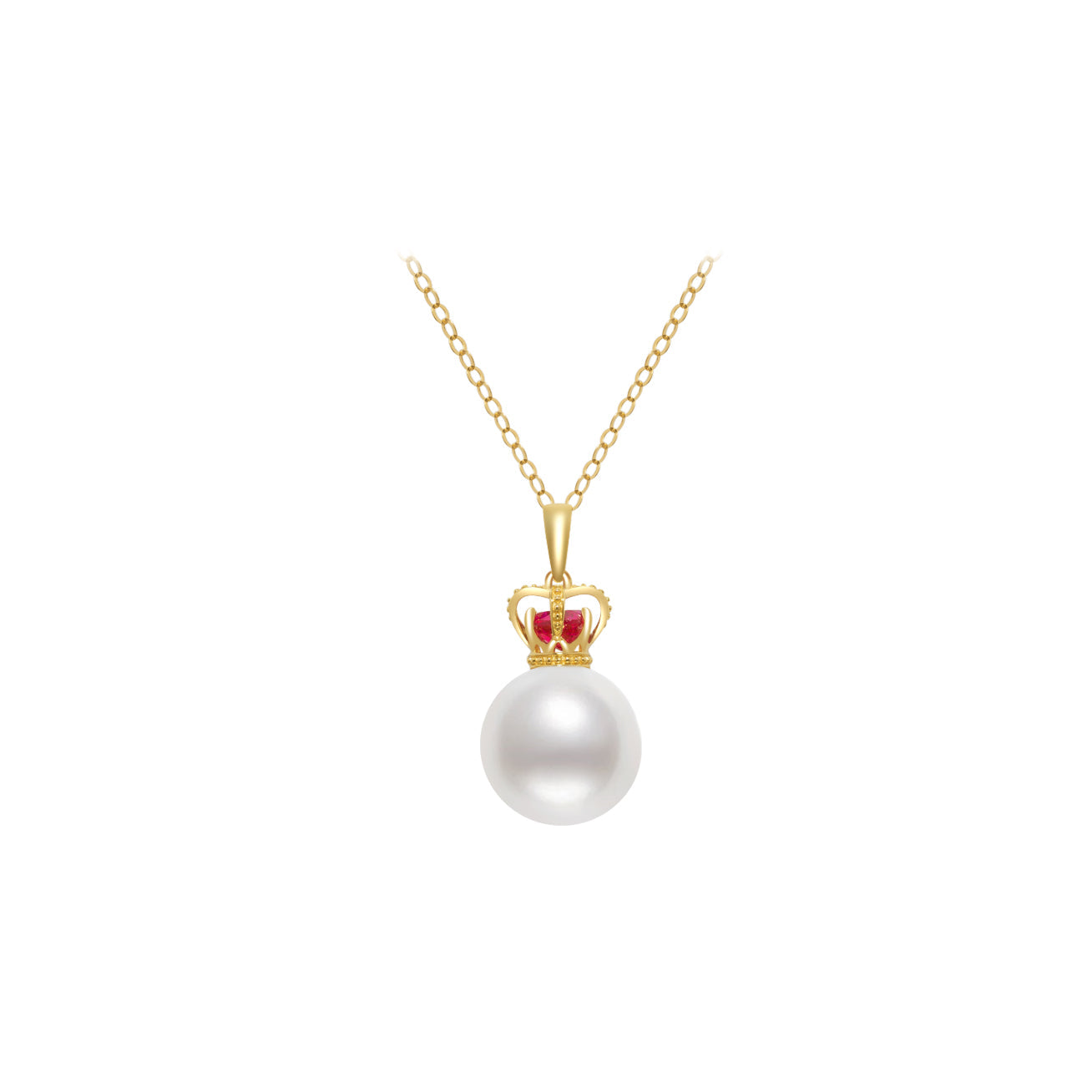 Elegant Queen 18K纯金珍珠项链 最佳珍珠珠宝品牌 – PEARLY LUSTRE