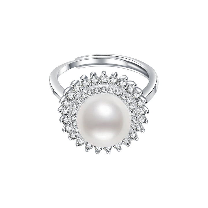 Elegant Freshwater Edison pearl  Ring WR00077 - PEARLY LUSTRE
