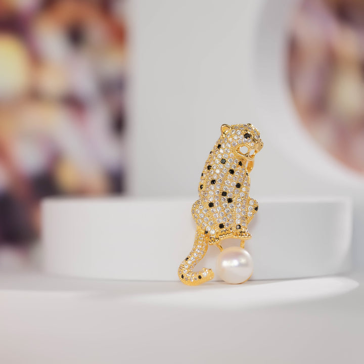 Freshwater Pearl Brooch WC00039 | RAINFOREST - PEARLY LUSTRE