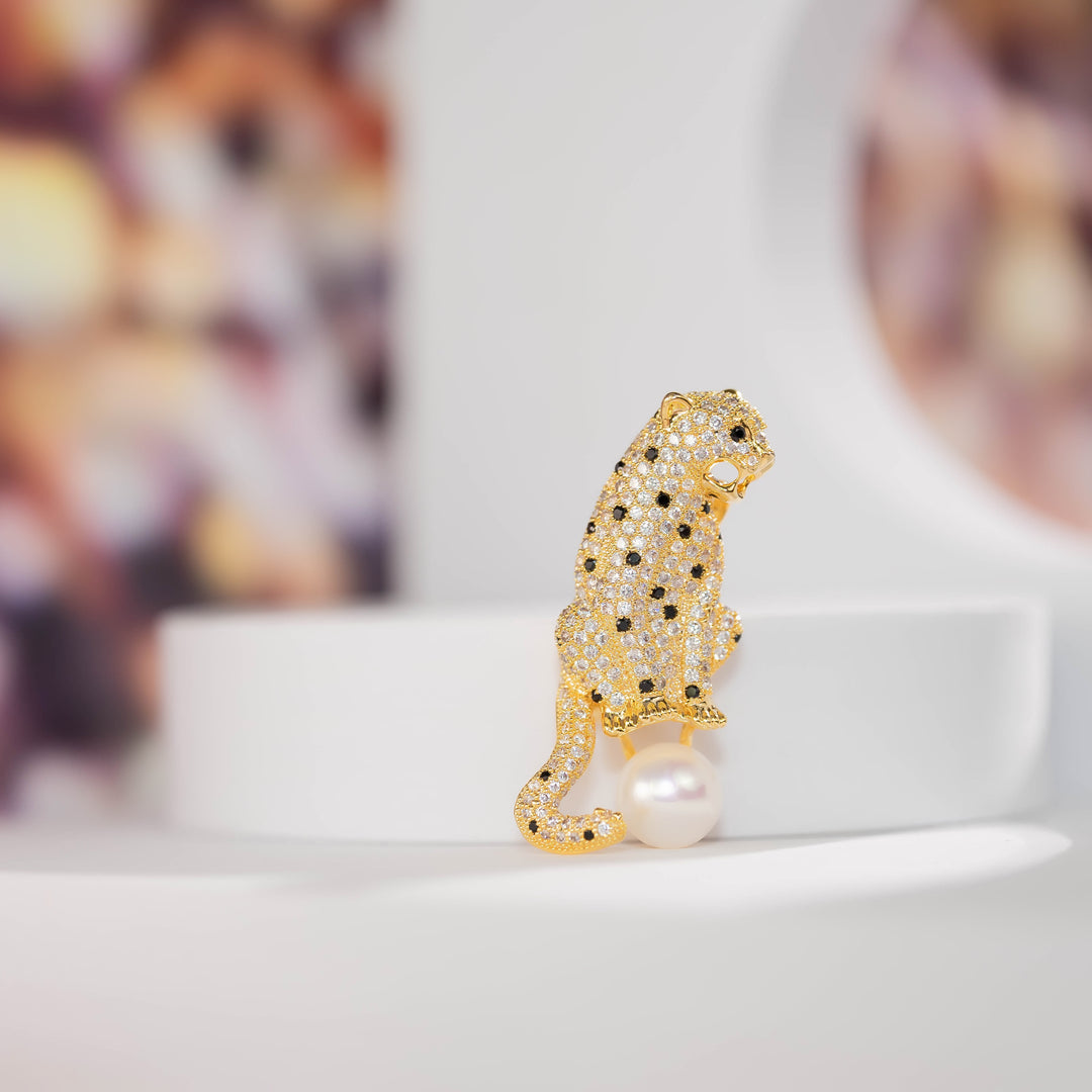 Freshwater Pearl Brooch WC00039 | RAINFOREST - PEARLY LUSTRE