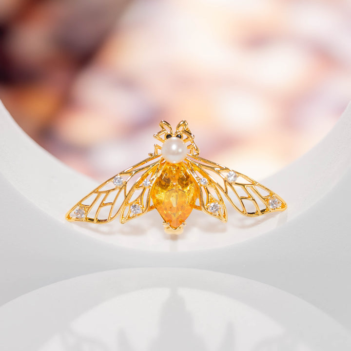 Passion for Life Freshwater Pearl Brooch WC00040 - PEARLY LUSTRE